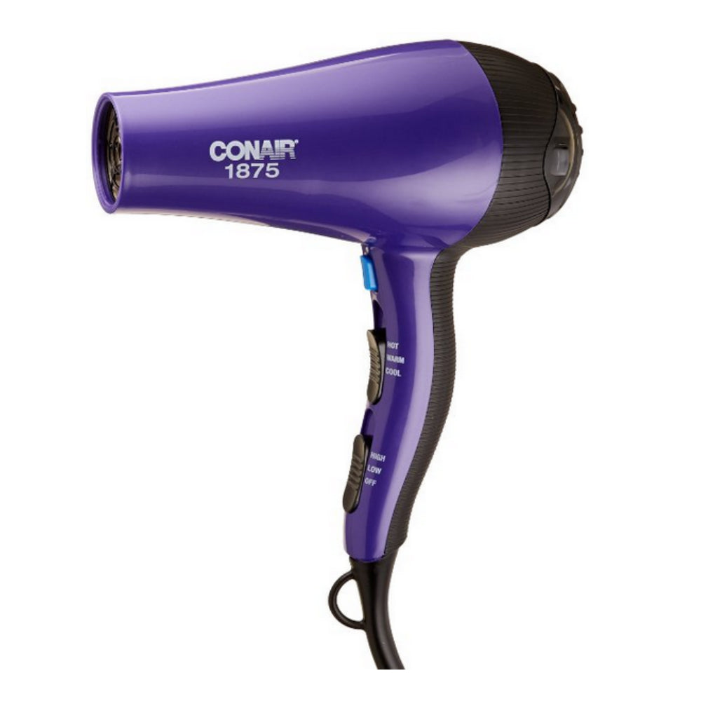 Conair 121ND Ionic Ceramic Styler Hair Dryer, 1875 W, 3 Heat/2 Speed Setting