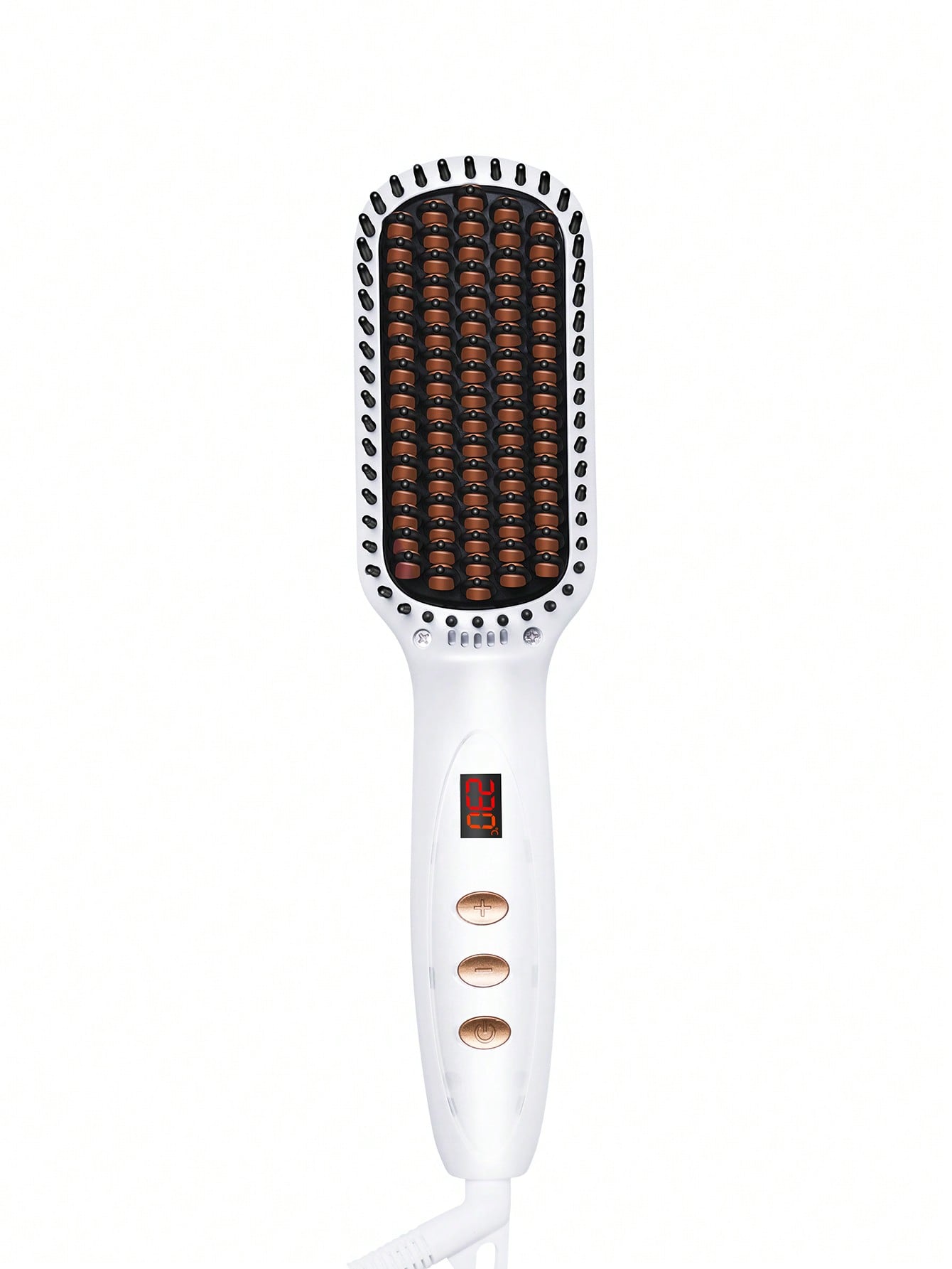 1pc Dual Use ABS Electric Hair Brush, Modern Two Tone Electric Hair Brush For Home