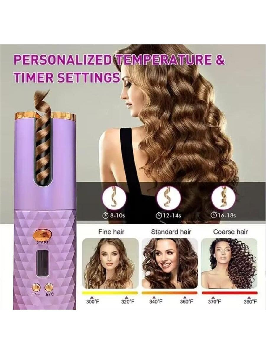 Cordless Automatic Hair Curler