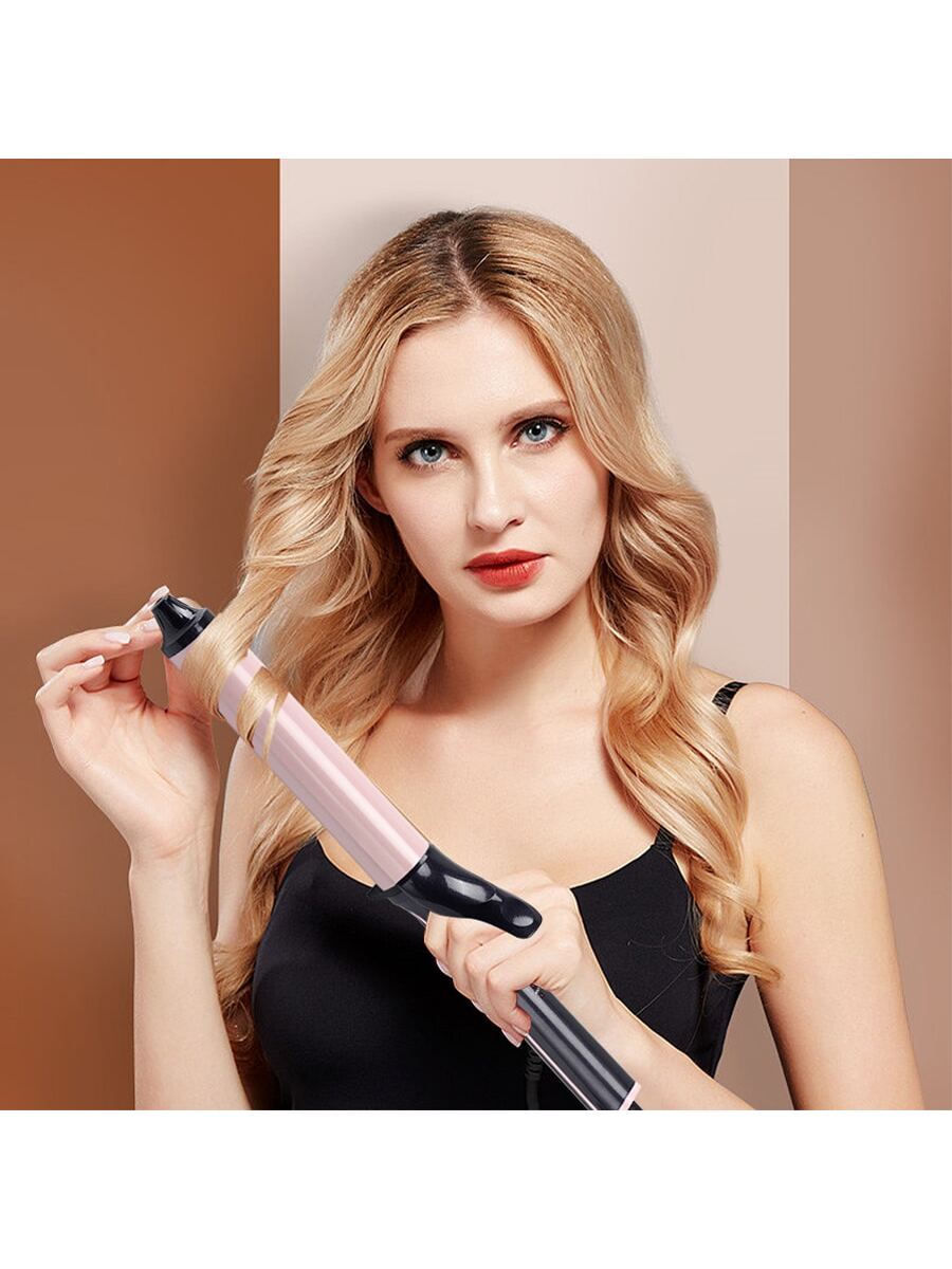 Hair Curling Wands, 60 minute timed shutdown,4 gear temperature regulation(1.25IN)