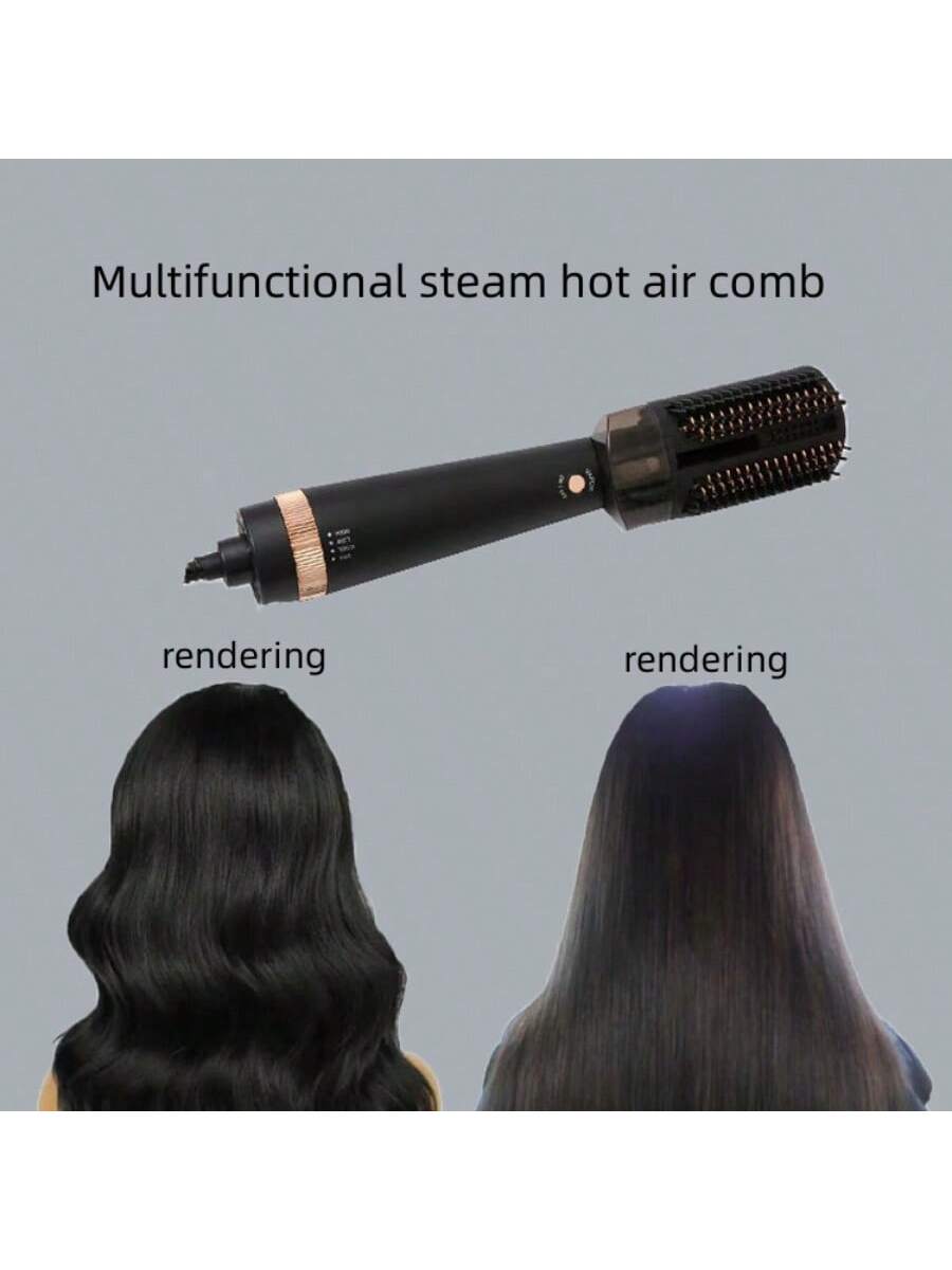 Multifunctional Steam & Hot Air Hairbrush