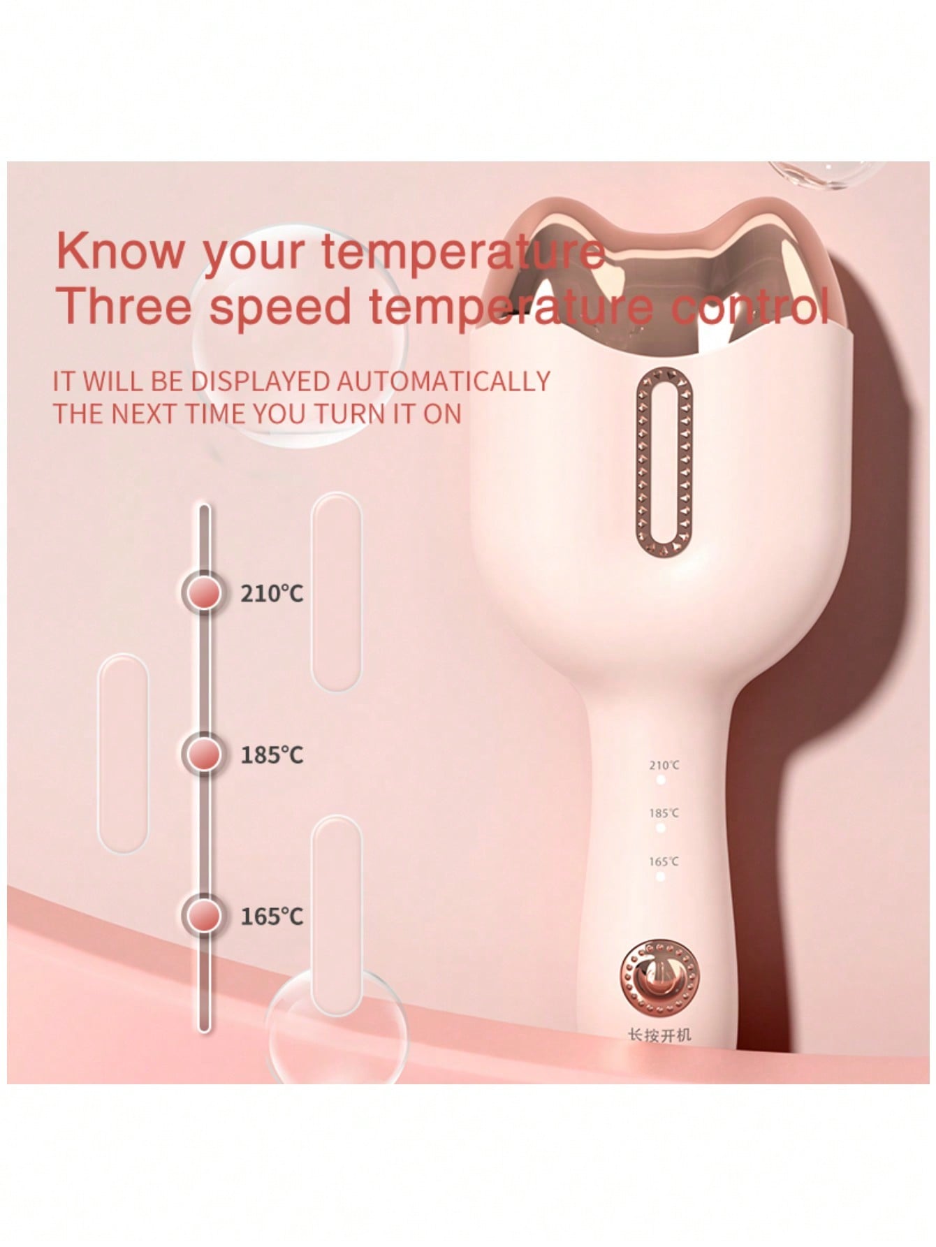 1pc Mini Cat Head Curling Iron, Large Curls & Wavy Style, Wool Ceramic Coating Curler For Anti-scalding And Heat Insulation