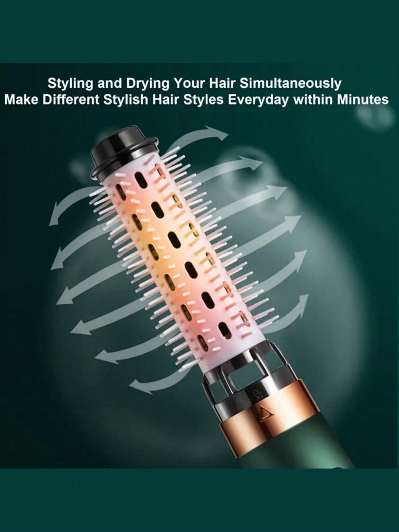 Home Portable 3-in-1 Hot Air Hairbrush