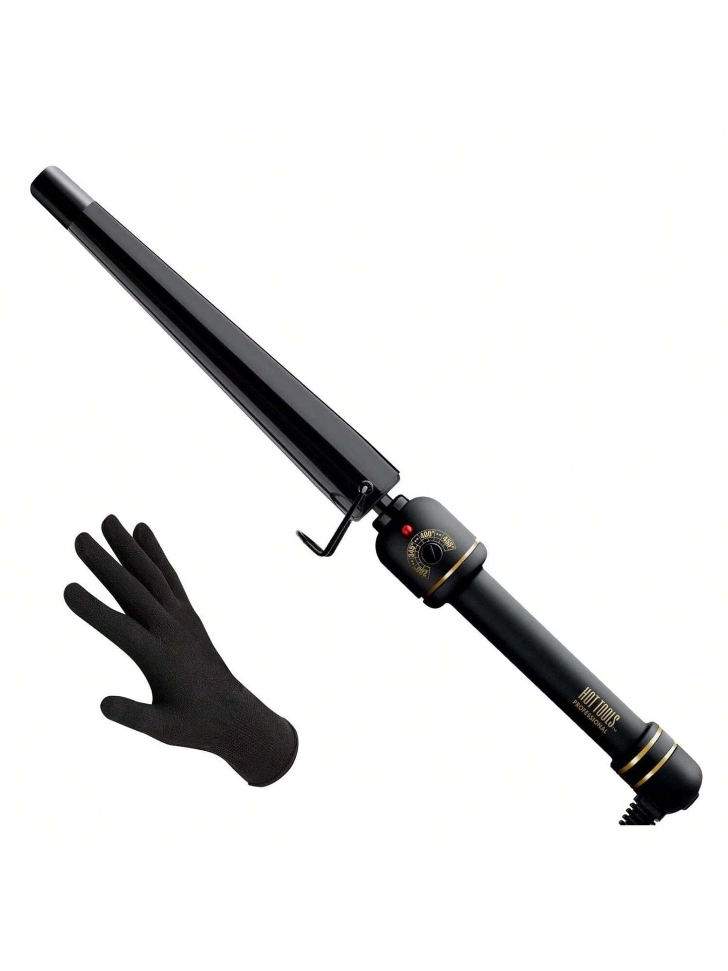YONGSTYLE Professional Black XL Tapered Ing Wand For Long Lasting S Or Waves, 1 1/4 Inches