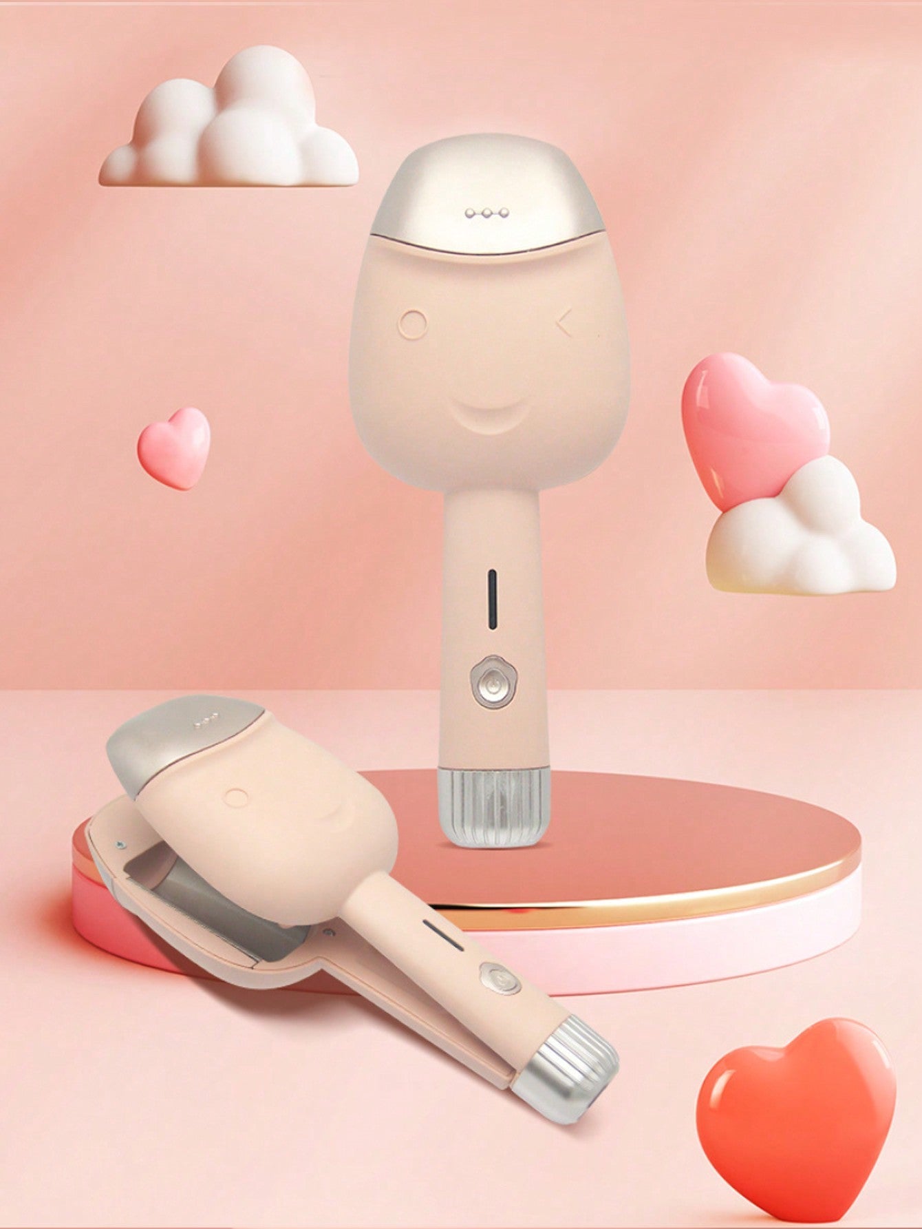 New Egg Roll Hair Iron 32mm Cat Claw Water Ripple Quick Heat Perm Iron Student Large Wave Curling Plywood Curling Hair