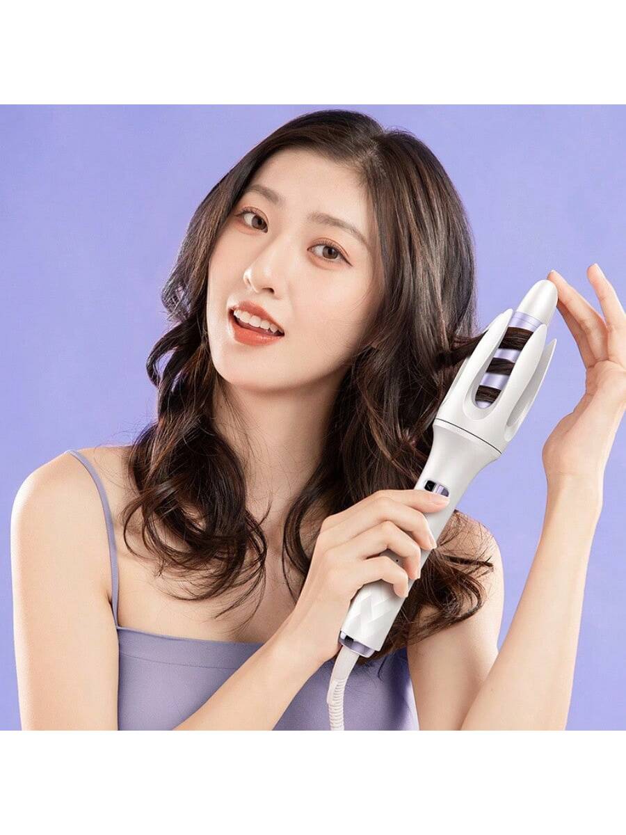 28mm Automatic Large Wave Curling Iron, French Style One-Key Styling, Anti Scalding & Timing Protection