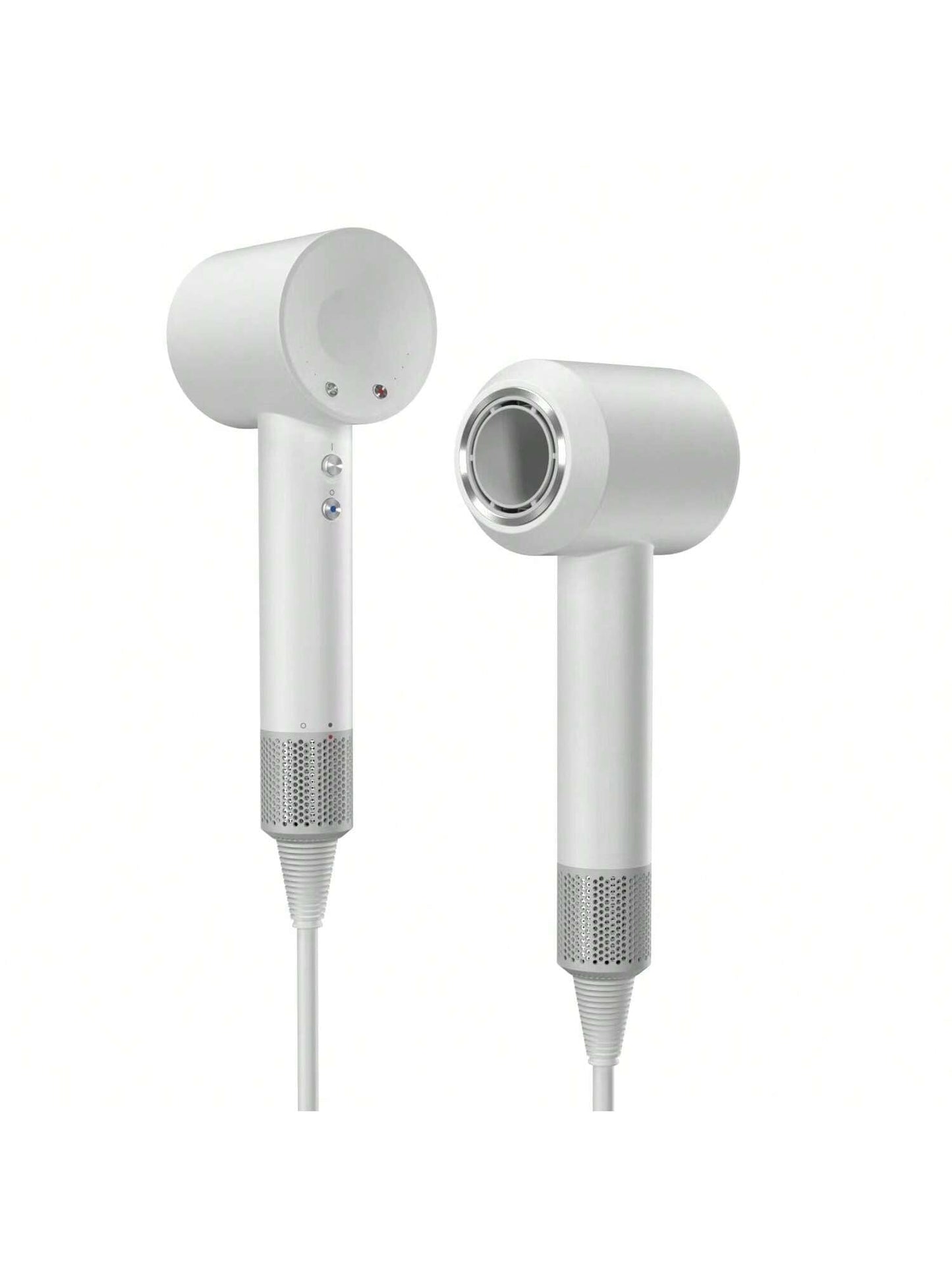 High Power Fast Drying Hair Dryer With Constant Temperature, Suitable For Home, Dormitory, Pet Grooming, Hair Salons, White Color, Portable & Quiet With Strong & Smooth Airflow