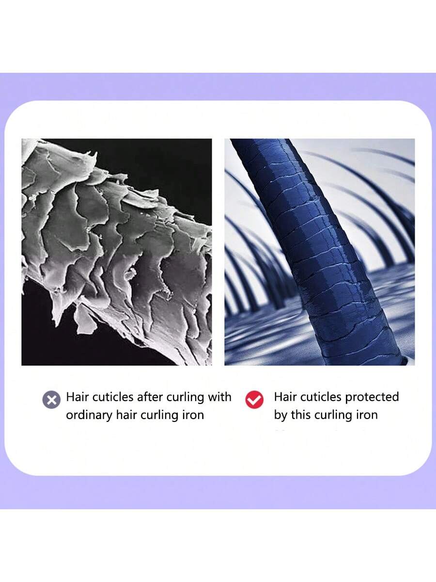 A Korean Automatic Hair Curling Iron, Four Levels Of Adjustable Temperature For European And American Markets, Essential Tool For Dating Or Going Out, One-Click Solution For Effortlessly Creating Large Beach Waves, 35w Power Output, 90 Million