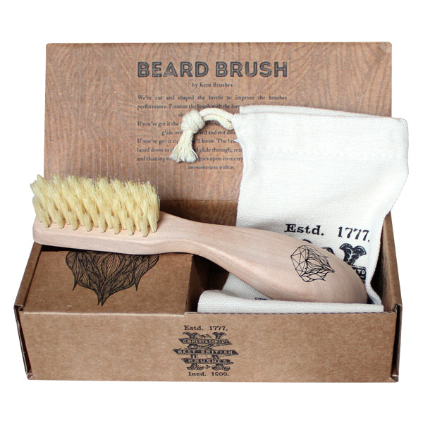 Kent Right-Handed Beard Brush BRD2 #10075907
