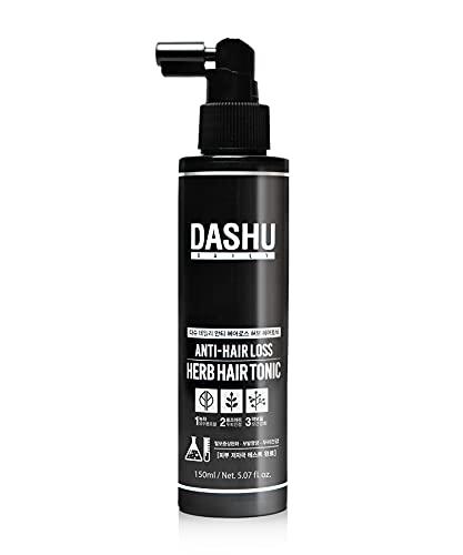 DASHU Daily Anti-Hair Loss Herb Hair Tonic 5.07fl oz – Hair Loss Prevention Treatment, Hair Thickening