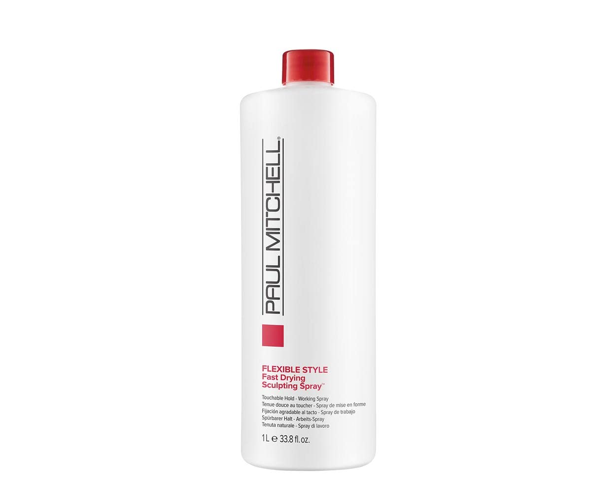 Paul Mitchell Fast Drying Sculpting Spray, Medium Hold, Touchable Finish, For All Hair Types, 33.8 Fl Oz