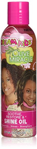 African Pride Dream Kids Olive Miracle Shine Oil, 6 Ounce