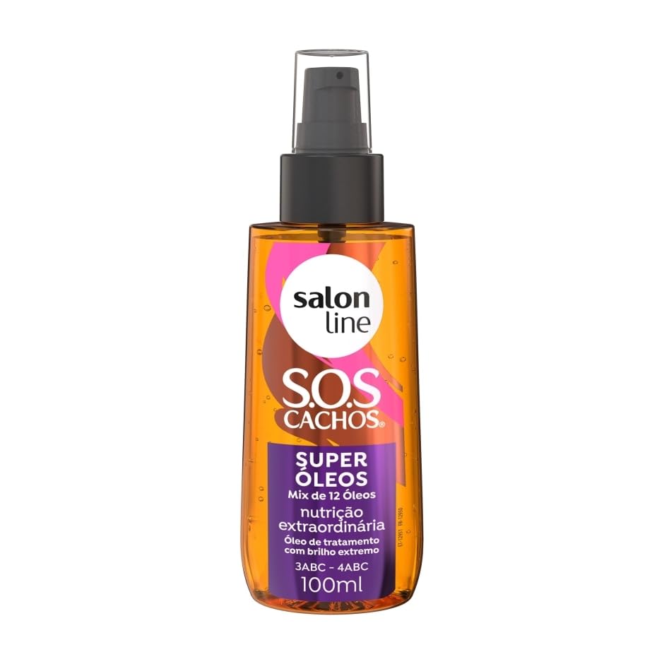 Salon Line SOS Curls Super Oil Treatment Oil 100ml: Defined, nourished and protected curls