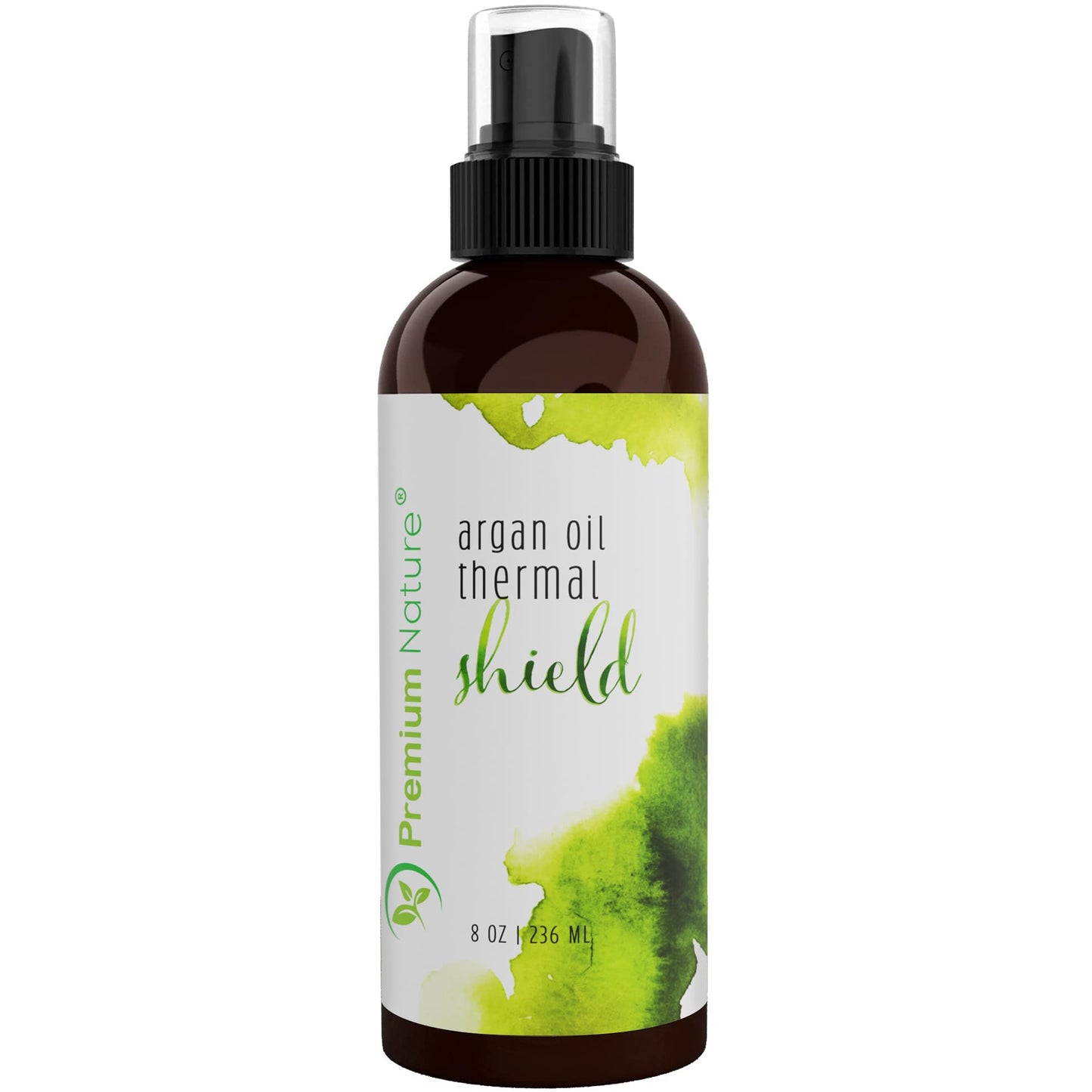 Argan Oil Hair Protectant Spray Flat Iron Straightening Prevents Damage Dryness Breakage Split Ends Heat Protectant Spray for Hair Thermal Shield for Hair Travel Hairspray 8oz