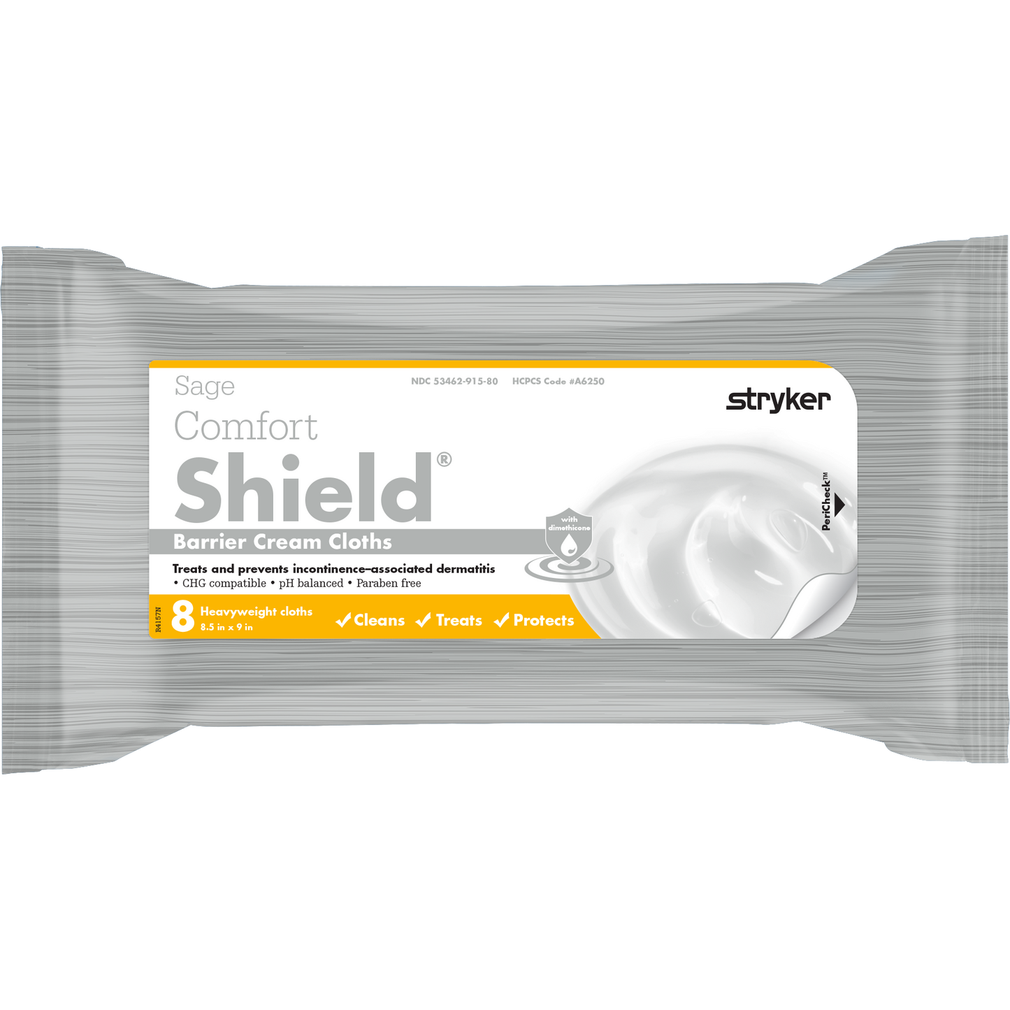 Sage Comfort Shield Barrier Cream Cloths | Pack of 8
