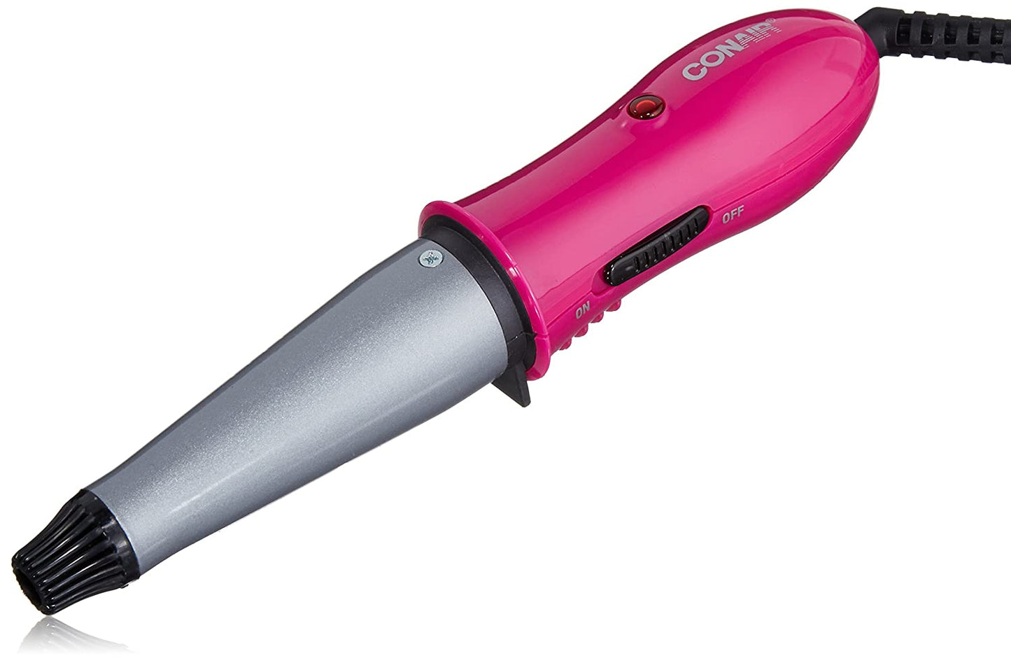 Conair Mini You Cool 7" Ceramic Pink Curling Wand w/Insulated Heat Protection Glove