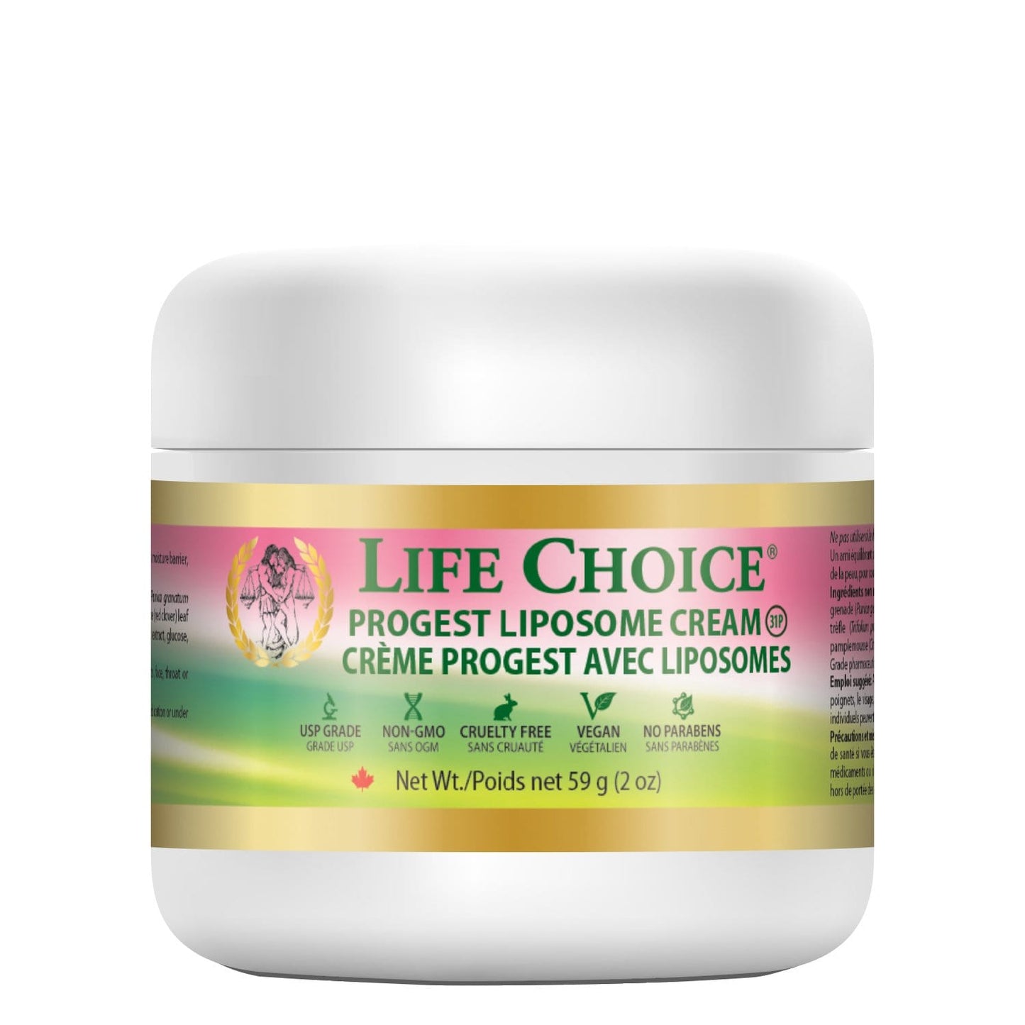 Life Choice Progest Liposome Cream (59 g)