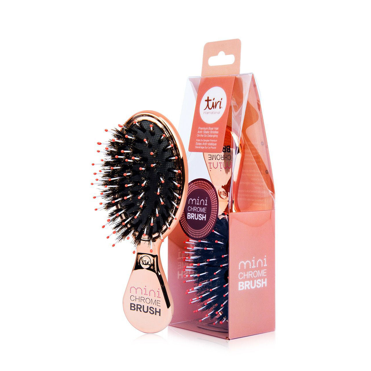 Mini Boar Bristle Hair Brush