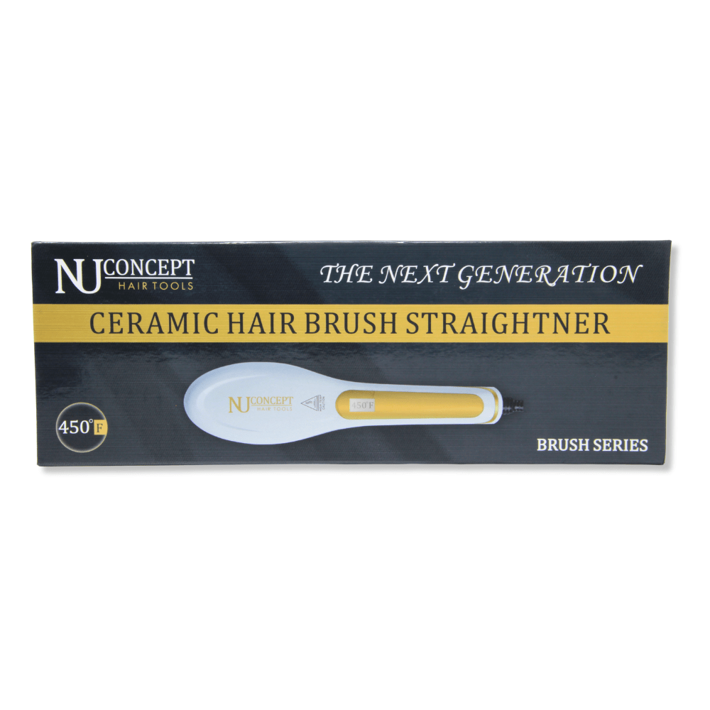Ceramic Hair Brush Straightener