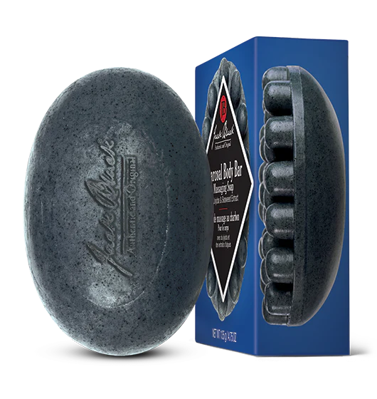 Charcoal Body Bar Massaging Soap