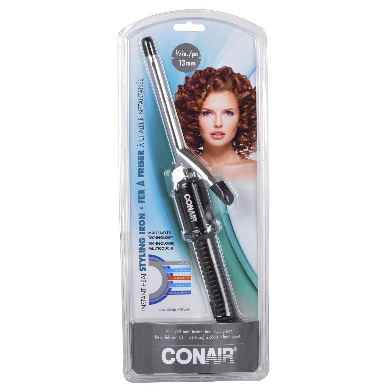 Conair - Instant Heat Styling Iron | 1/2 (13MM)