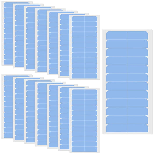 Double Sided Hair Extension Tape Replacement - 150 Pcs (Blue)