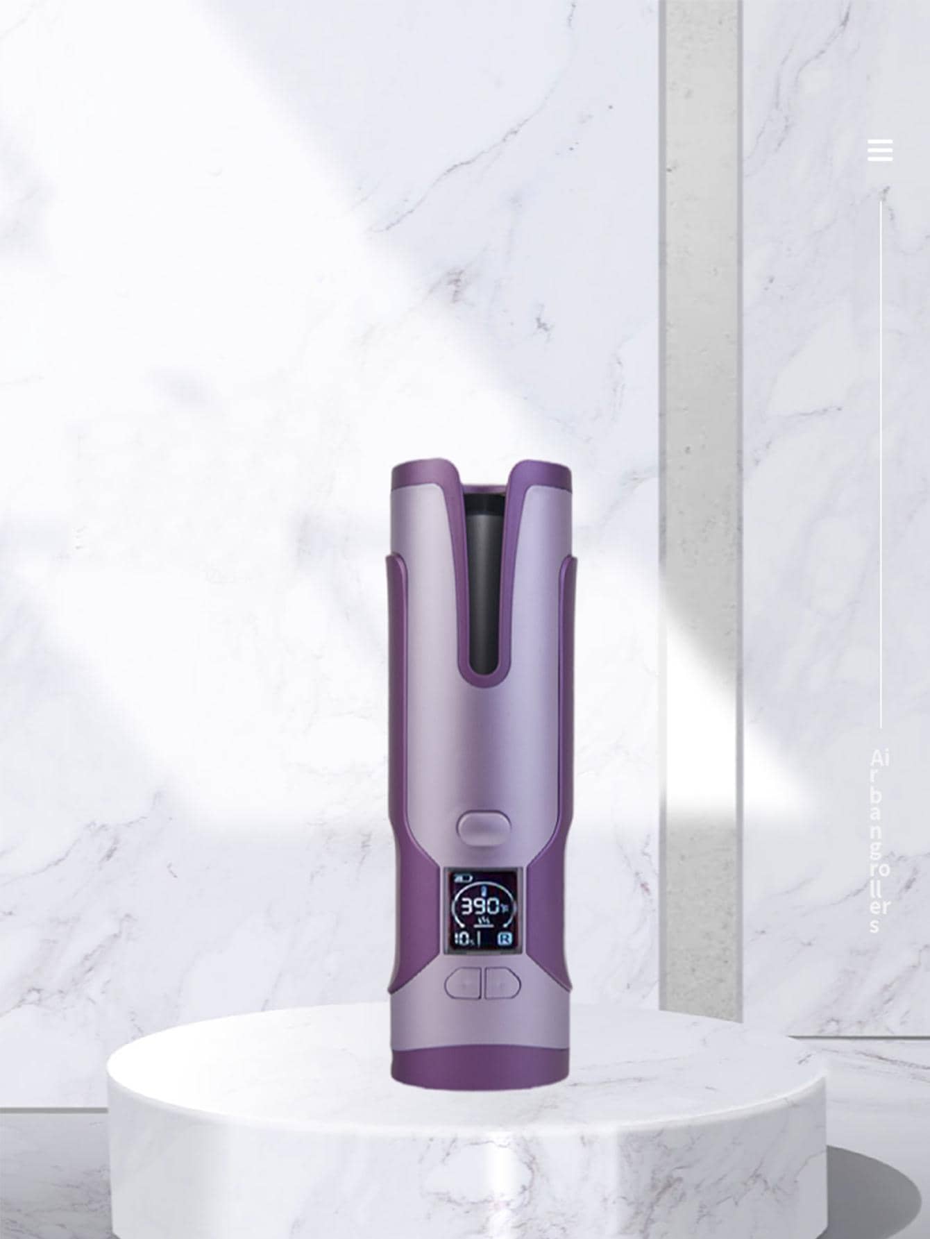 1pc Multifunction ABS Hair Curling Iron, Modern Two Tone Professional Hair Curler For Home