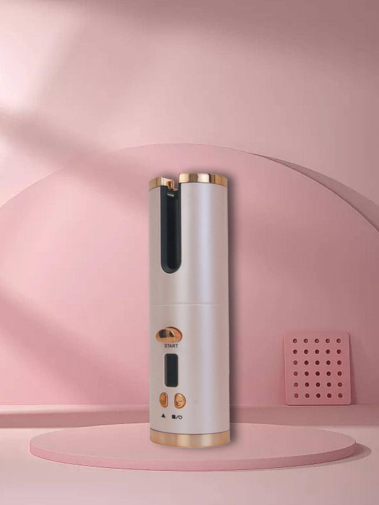 1pc ABS Curling Iron, Modern Rechargeable Portable Professional Hair Curler For Home