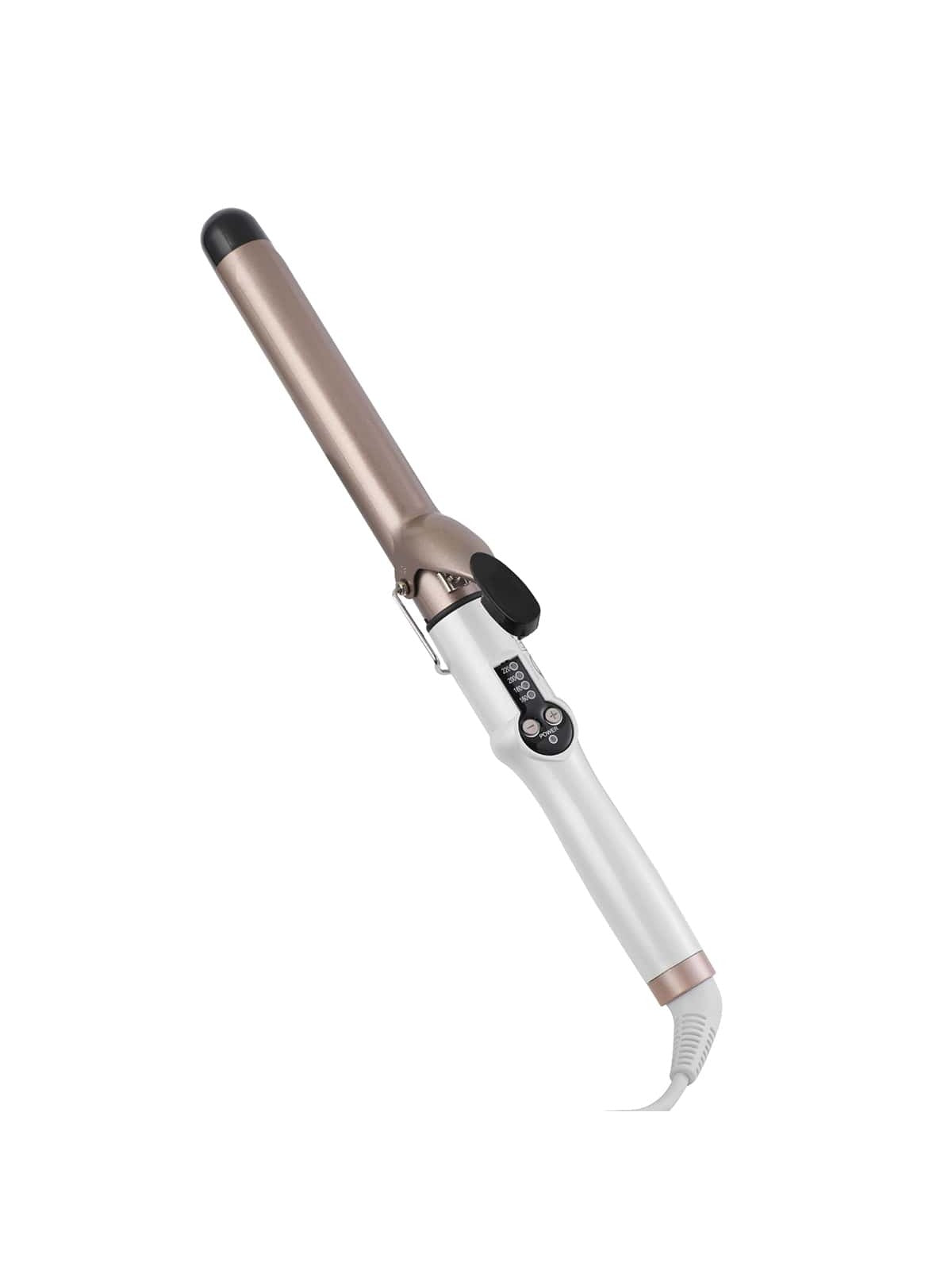 1.1 Inch Curling Iron 28mm Professional Ceramic Tourmaline Coating Barrel Hair Curler, LCD Display with 4 Heat Setting (160 Degrees Celsius-220 Degrees Celsius) for All Hair Types, Glove Include