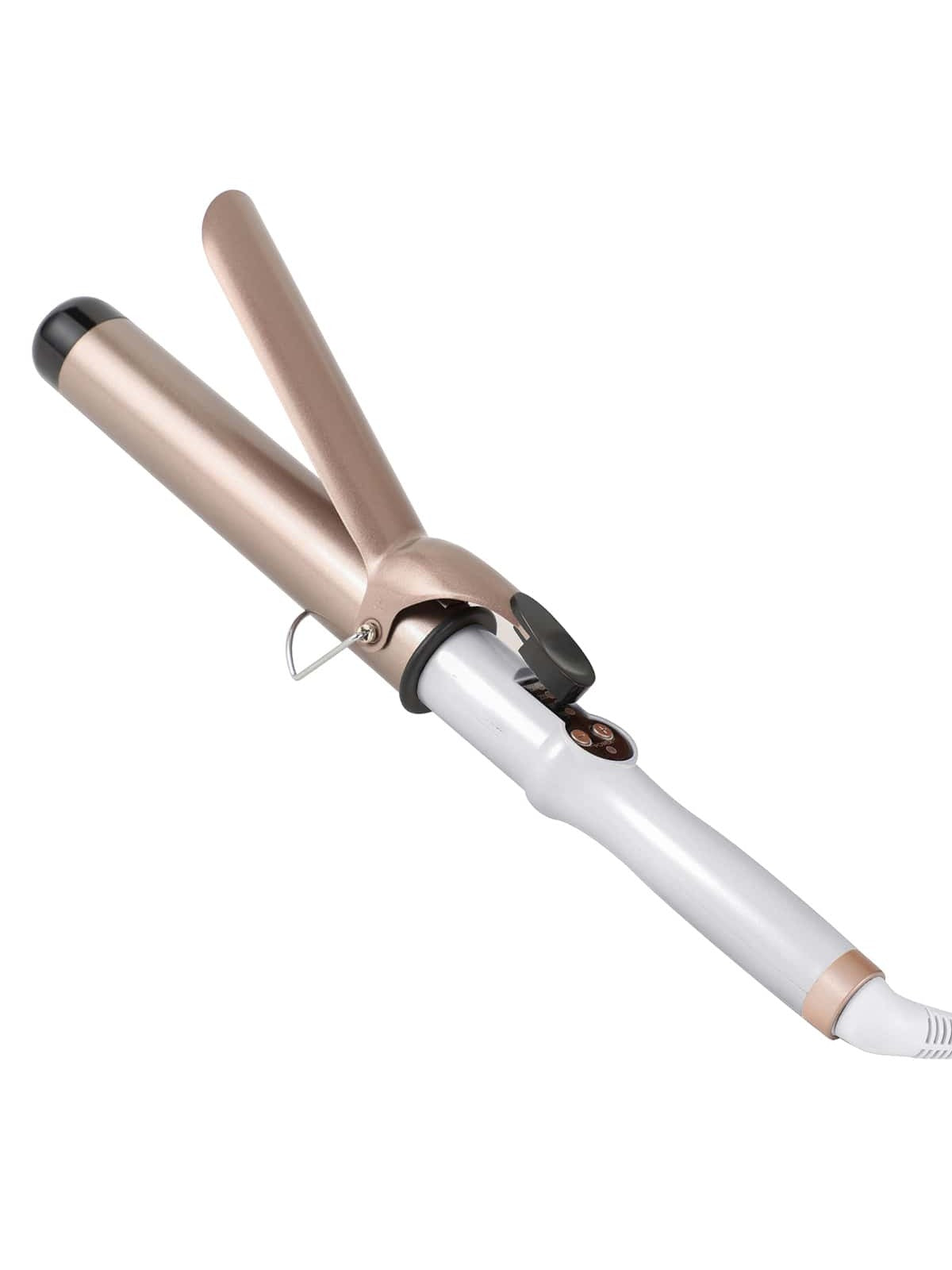 1 1/2 Inch Curling Wand, 38mm Professional Ceramic Tourmaline Coated Barrel Hair Curler With Lcd Display, 4 Heat Settings (160℃-220℃) For All Hair Types, Including Glove