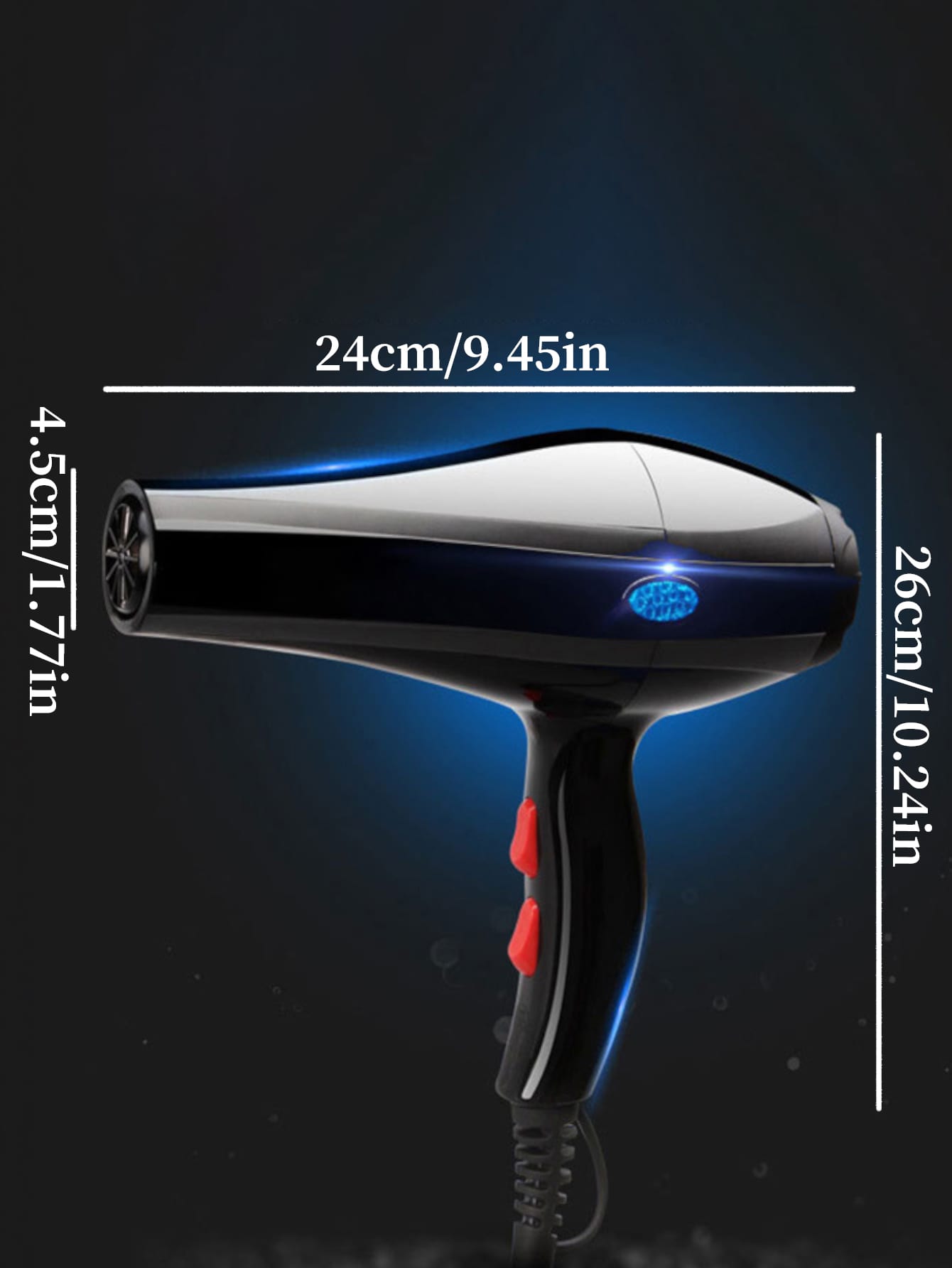 1pc Hair Care & Quick Drying Household Hair Dryer With High Wind Speed