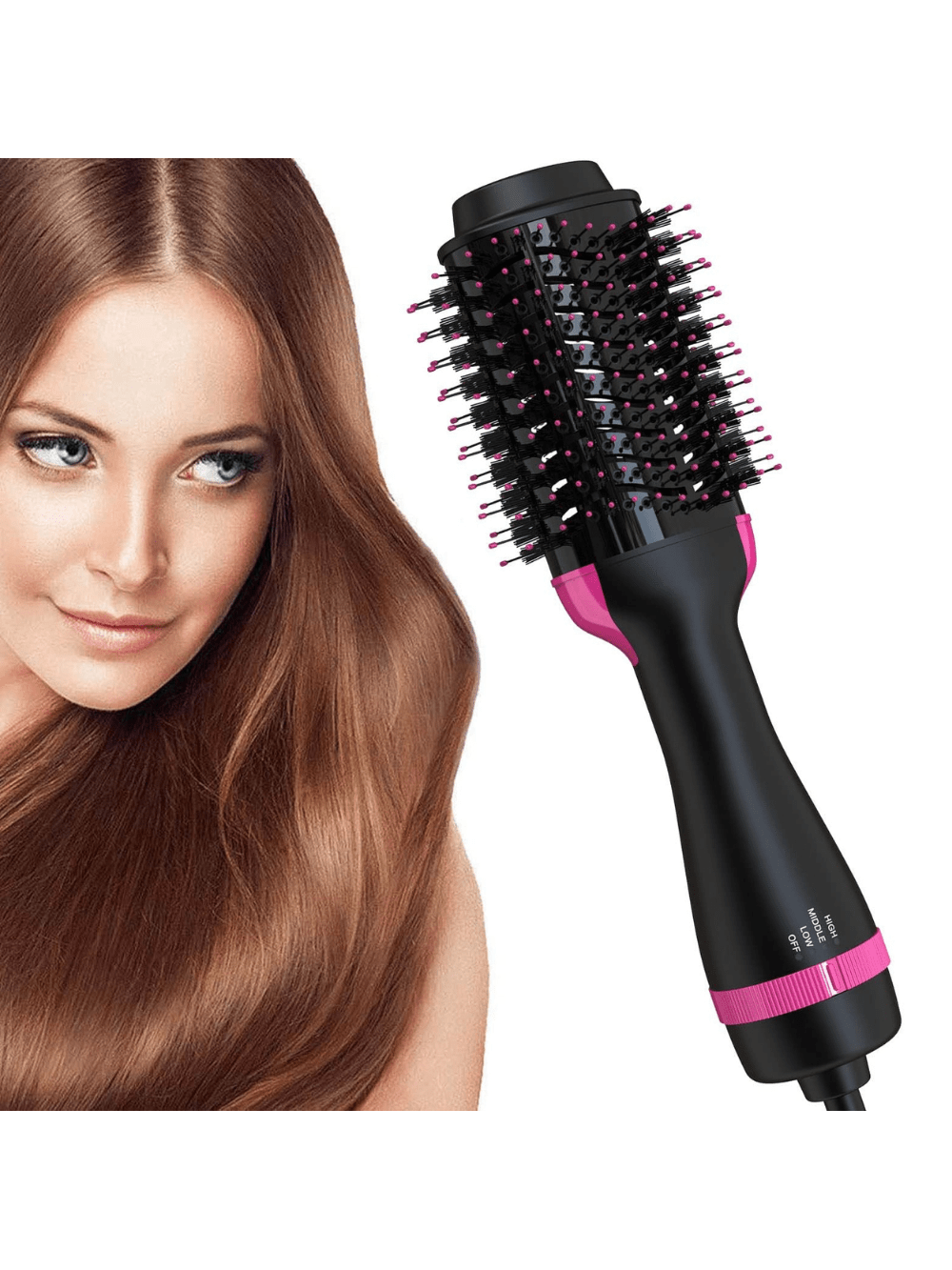 1pc 3 In 1 Electric Hot Curling Iron Hair Styling Tool