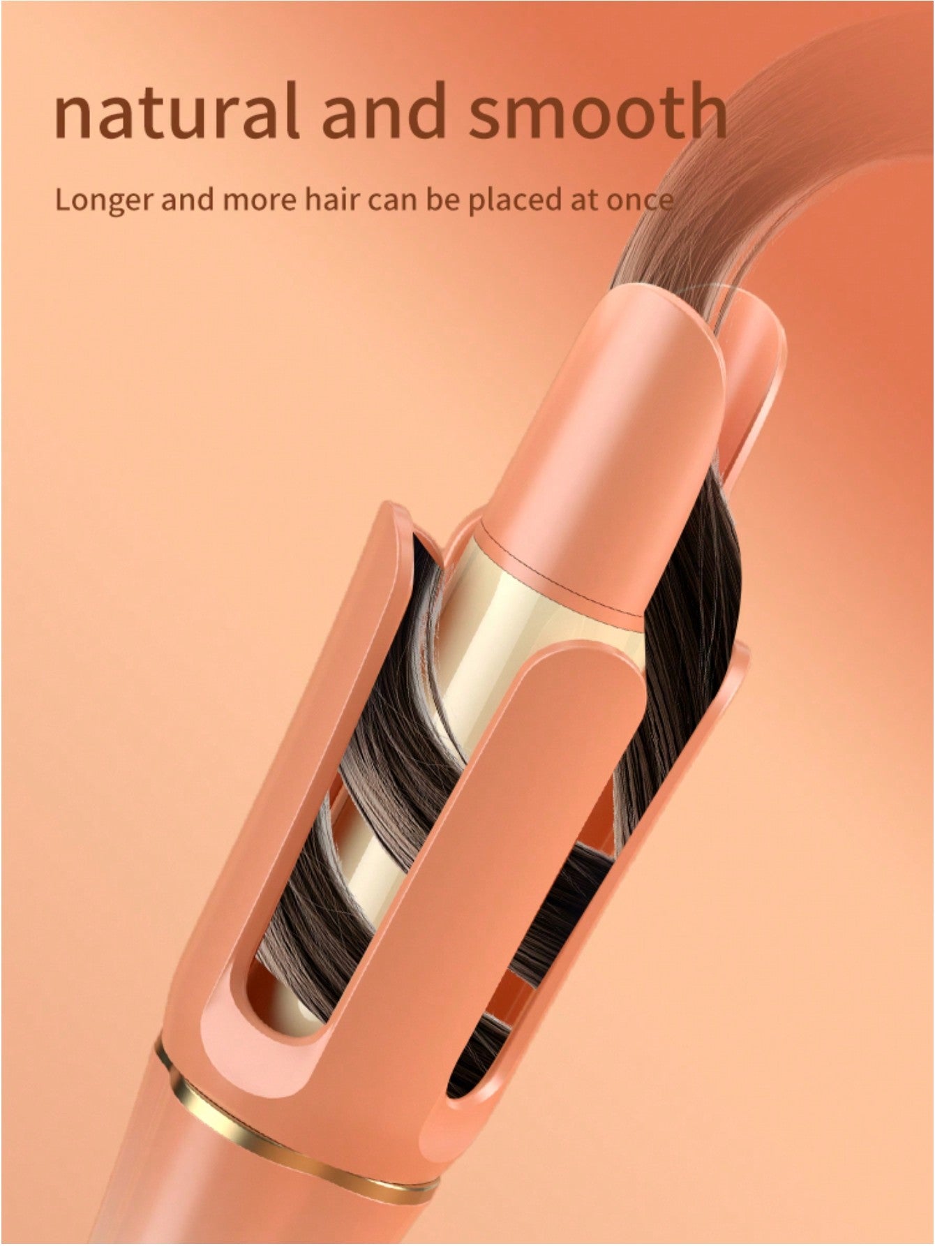 1pc Automatic Hair Curler With Bud-shaped & Wave-shaped Curly Hair Styling, No Hair Damage, Anti-scald, Long Lasting, Ideal For Home Use And Dormitory