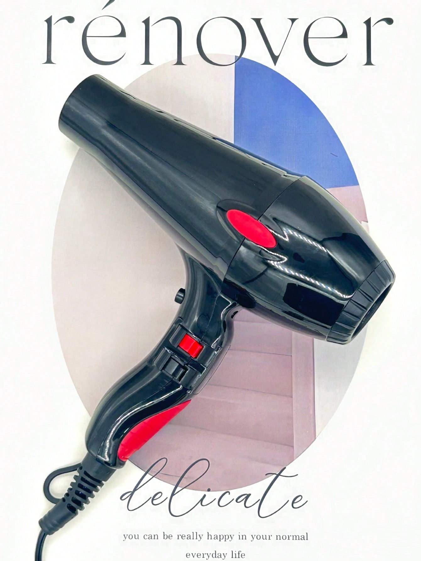 1pc Household Hair Dryer For Hair Salon High-power Silent Cold And Hot Air Blower