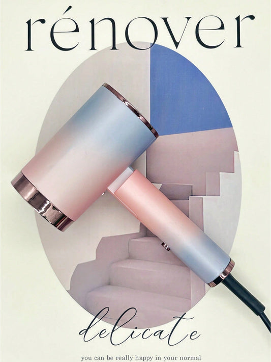 1pc Household & Dormitory Quiet Hair Dryer With Hot And Cold Wind Settings, Suitable For Daily Use