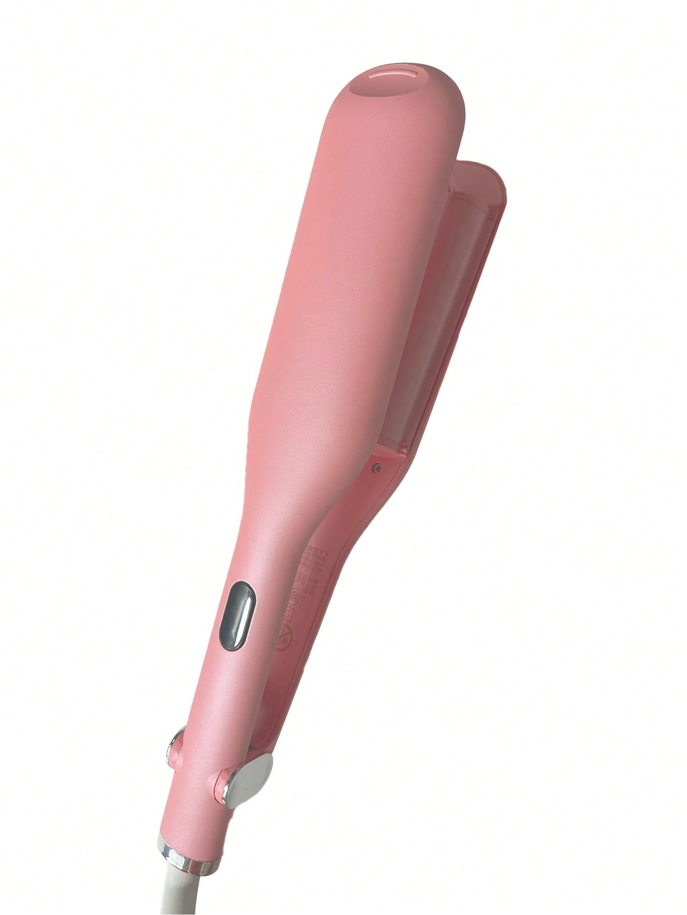 1pc Pink Multi-functional Negative Ion Water Ripple Hair Straightener With Hair Fluffy & Curly Function, Drop Shipping