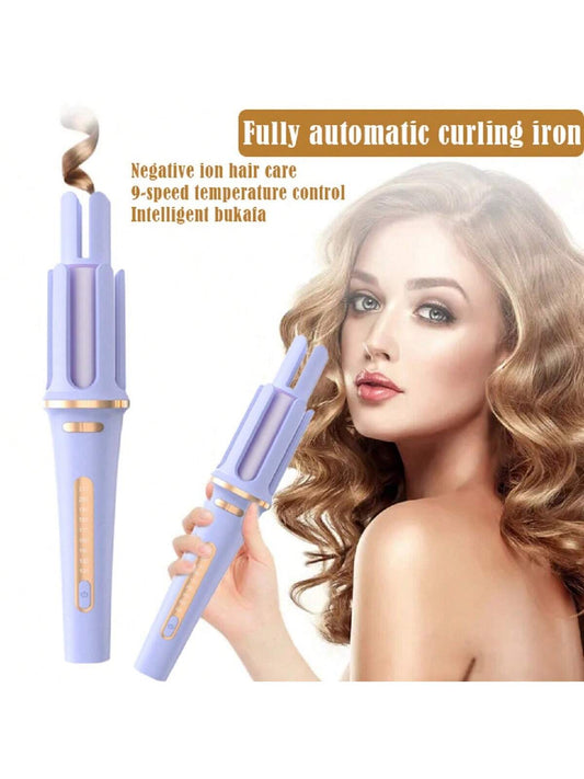 Automatic Hair Curler, Electric Rotating Big Wave Curling Iron For Lazy People, No Hair Damage, Long-lasting Styling, 32mm Barrel