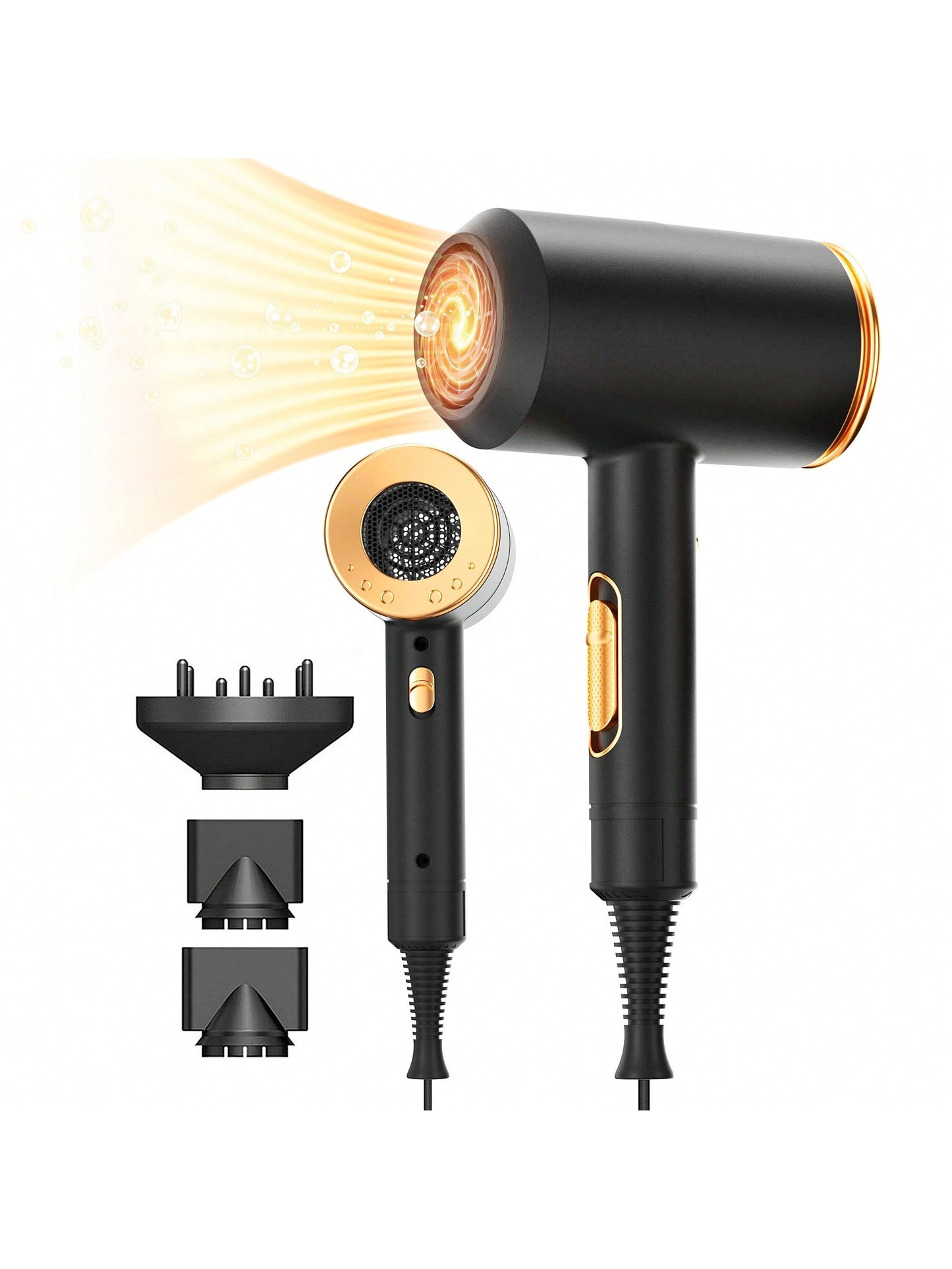 1pc Plug-in Hot And Cold Air Hair Dryer