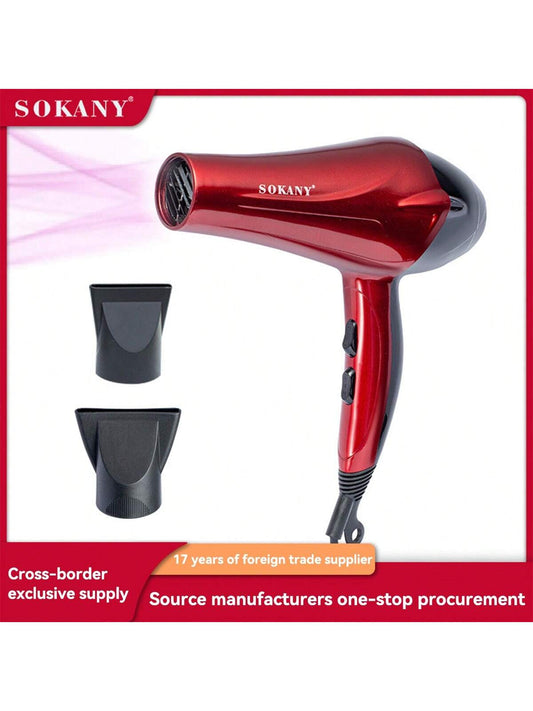 1pc Electric Hair Dryer, High Speed & Low Noise, Dries Hair Quickly And Effectively, Saving Time And Effort, Without Damaging Hair