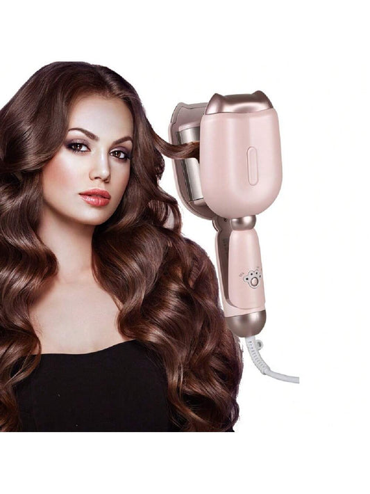 Egg Roll Hair Curling Wand 32mm Barrel Size Automatic Hair Curler For Loose Curls And Waves