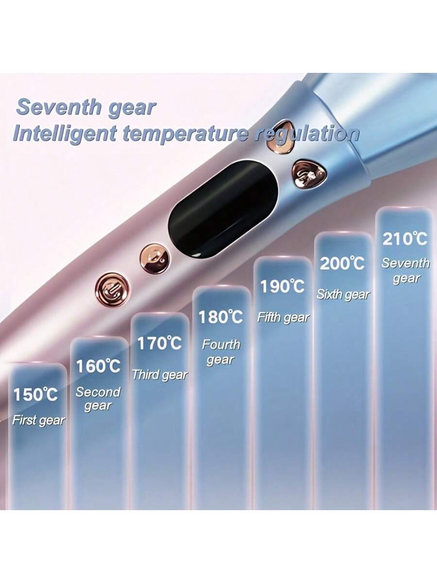 1pc Plug-in Type Automatic Hair Curler, Petal-shaped, Anti-scald, No Hair Damage, Lazy Girl Hairstyling Tool, Big Wavy Curls