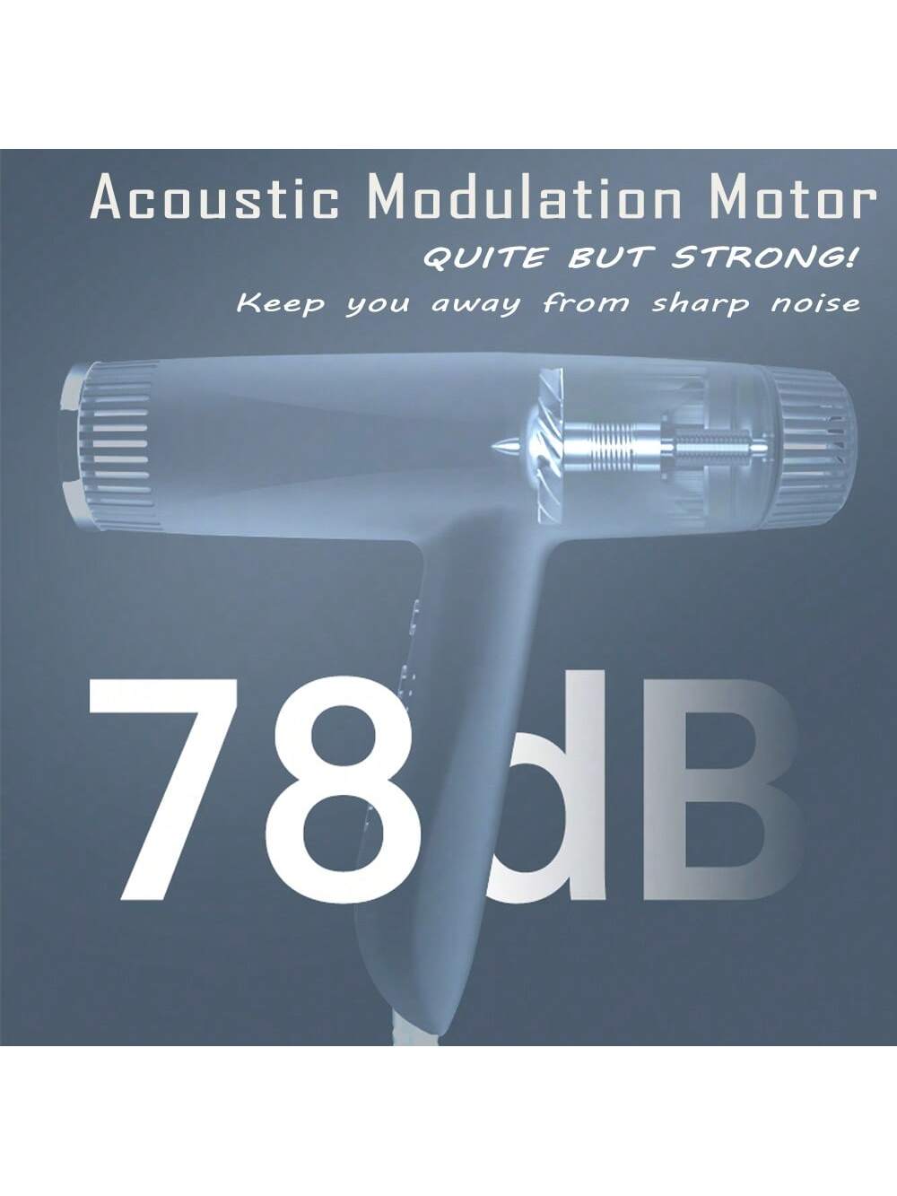 Black 110000rpm High Speed Negative Ion Hair Dryer With Intelligent Temperature Control Lcd Display, Quieter & Super Light Design, 200 Million Negative Ions Protection For Quick Drying And Hair Care