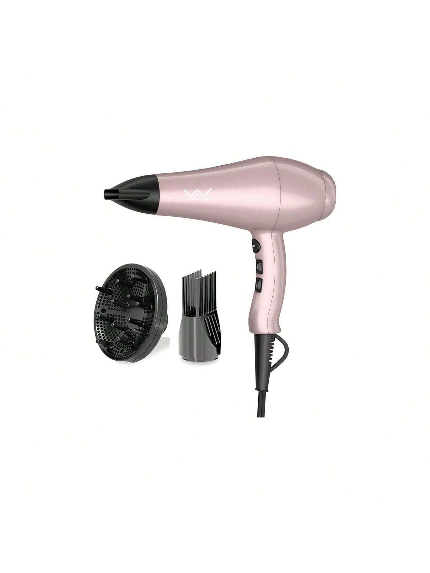 YONGSTYLE Professional Hair Dryer Negative Ionic Blow Dryer 1875W Far Infrared Hair Dryers Lightweight Low Noise with Diffuser & Concentrator & Comb