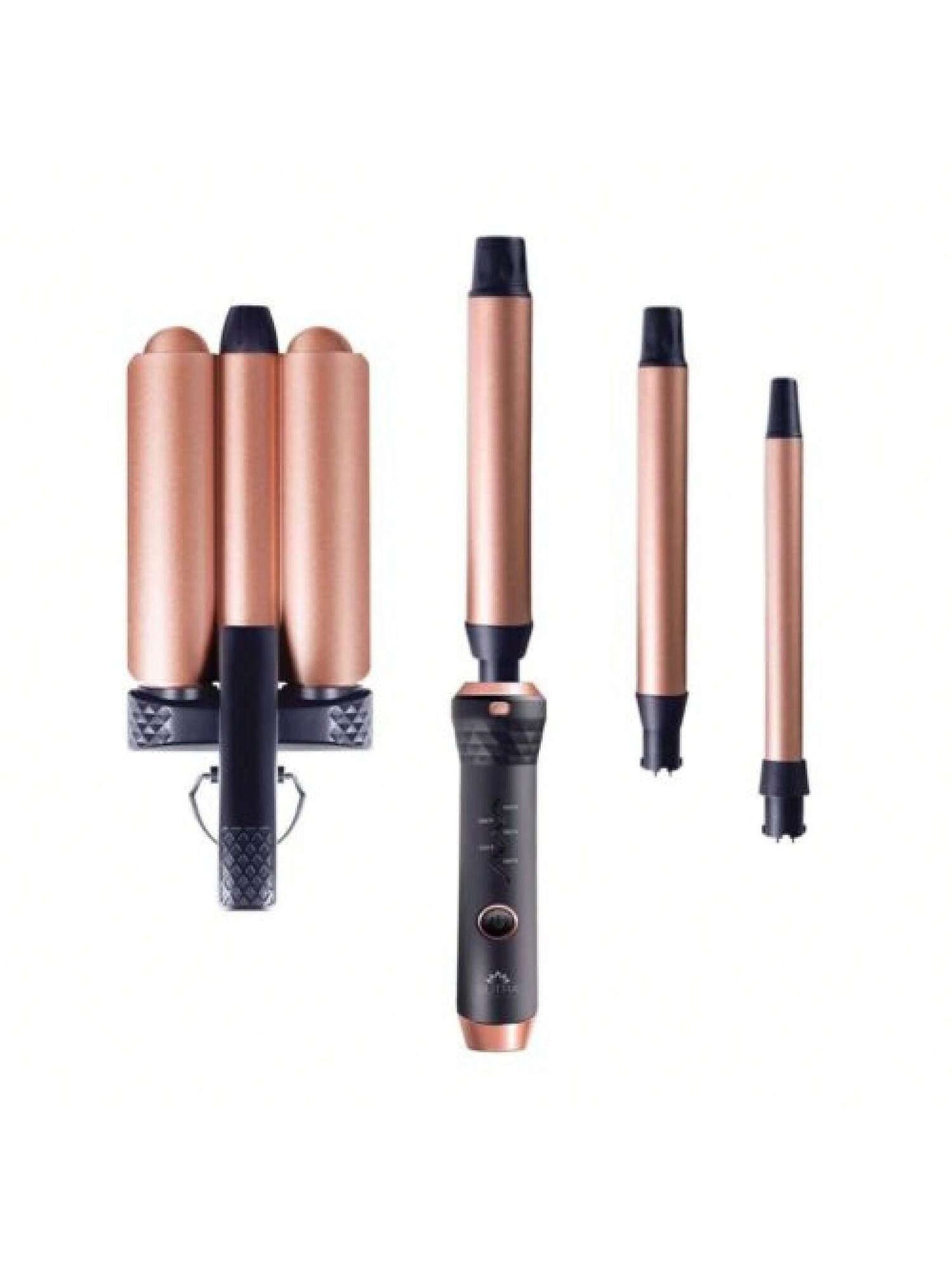 SB2 by YONGSTYLE Interchangeable 3 in 1 Styler, Base Curler & Waver NEW