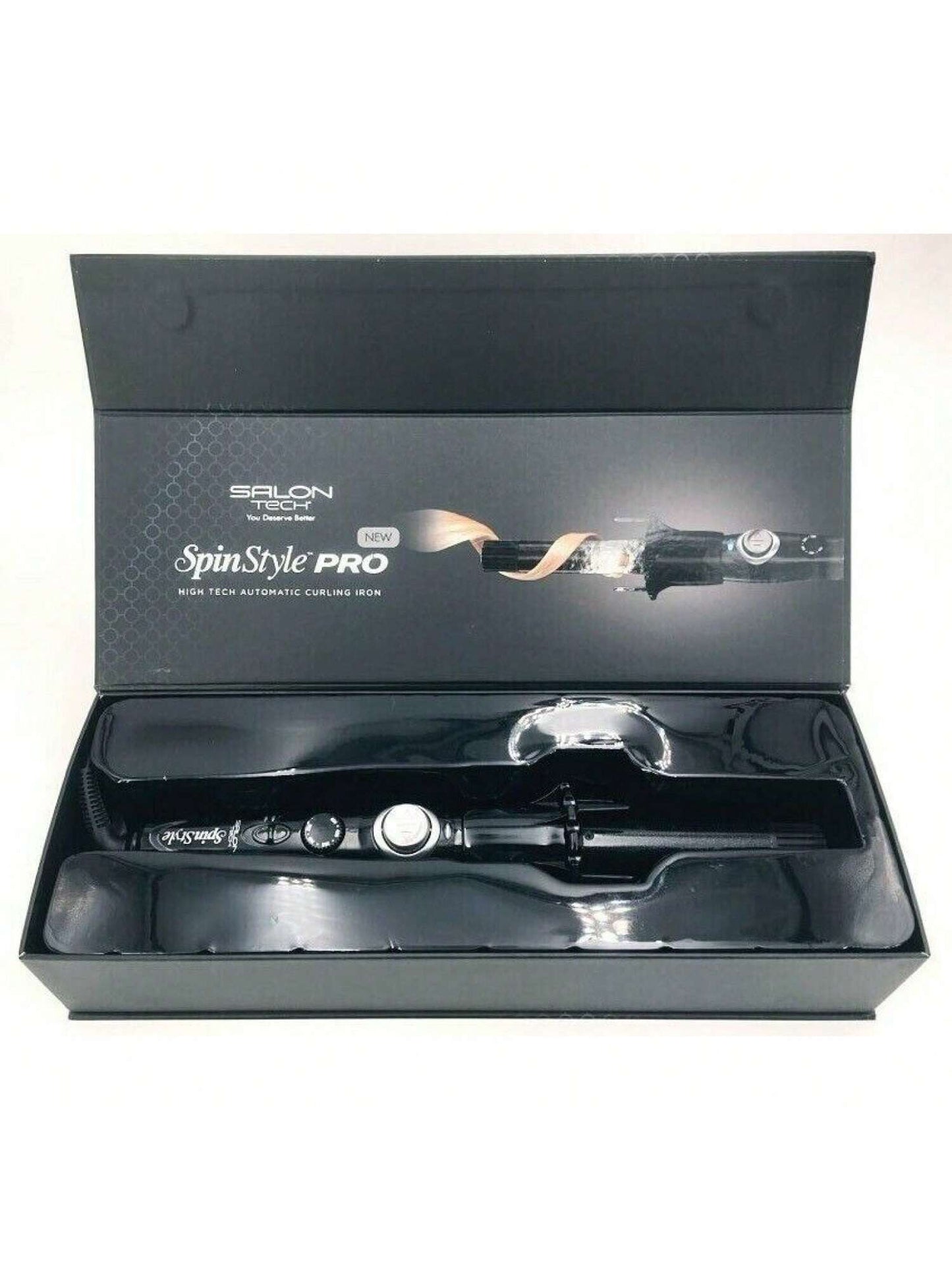 Curling Iron Salon Tech SpinStyle Pro Auto 1 Inch / NEW & FAST SHIPPING!!