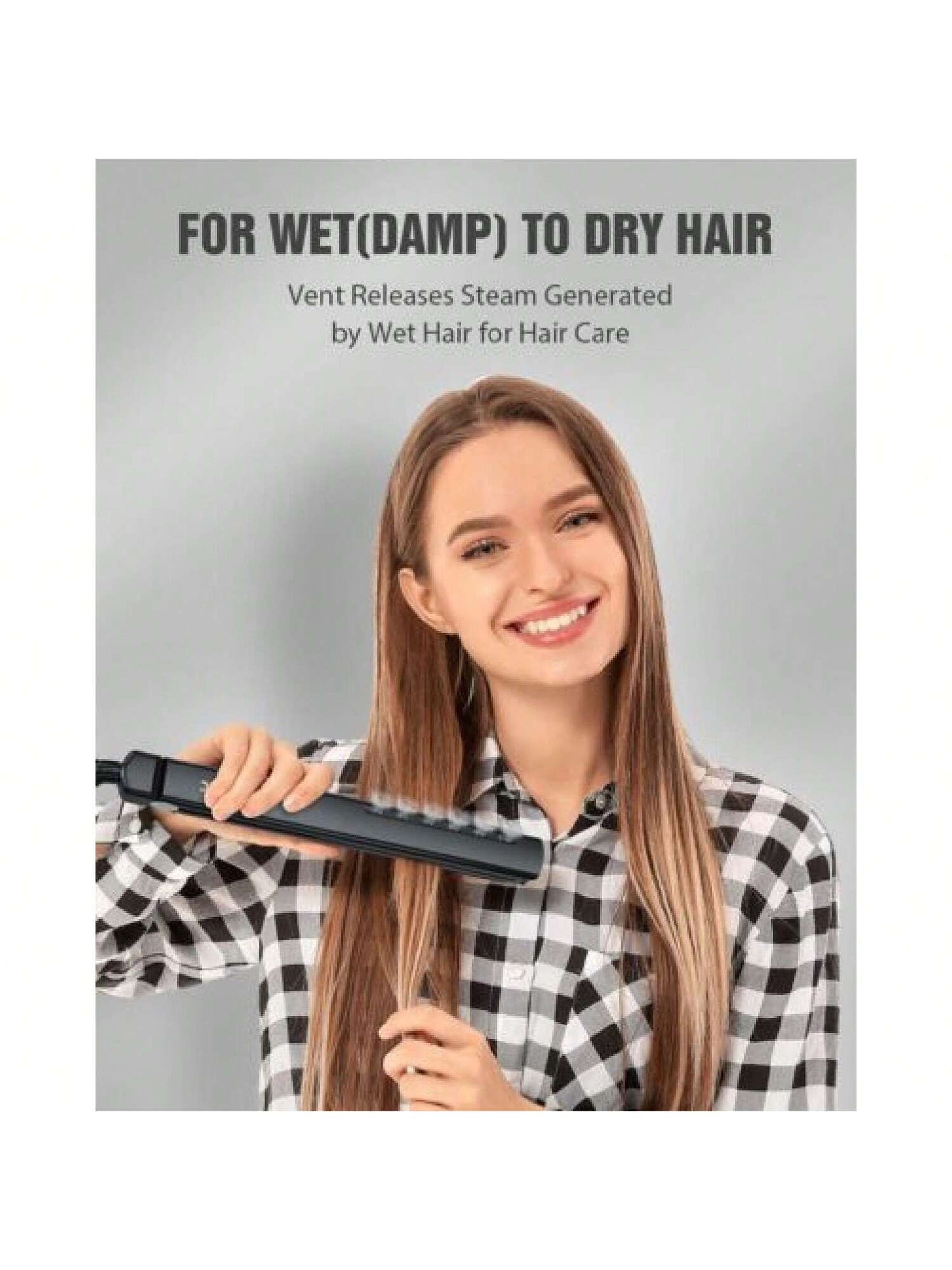 YONGSTYLE Nano Titanium Hair Straightener 5 Temps Flat Iron for All Hair Types