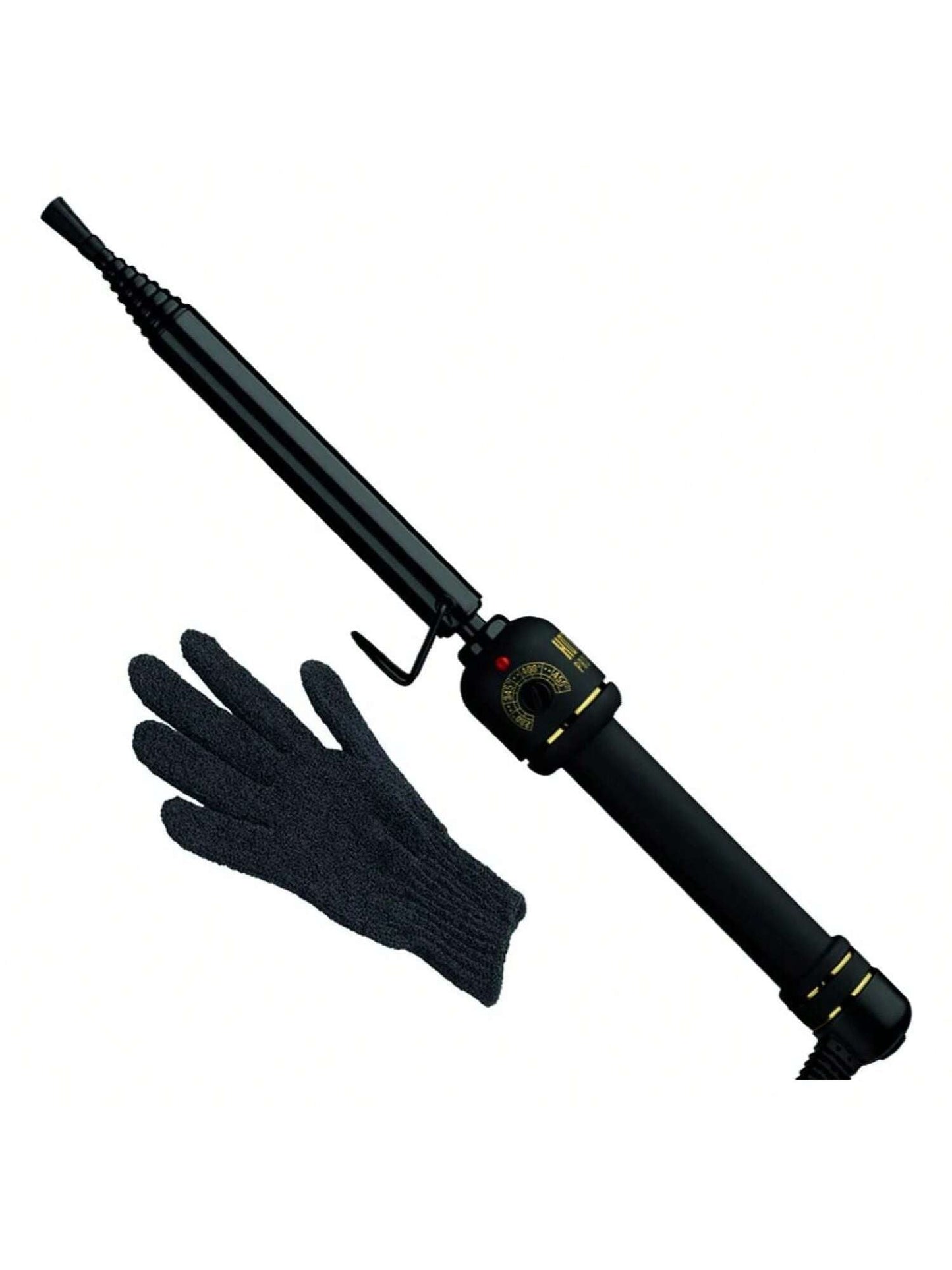 YONGSTYLE Black Spiral Ing Wand | Creates Defined Waves And S 3/4 In