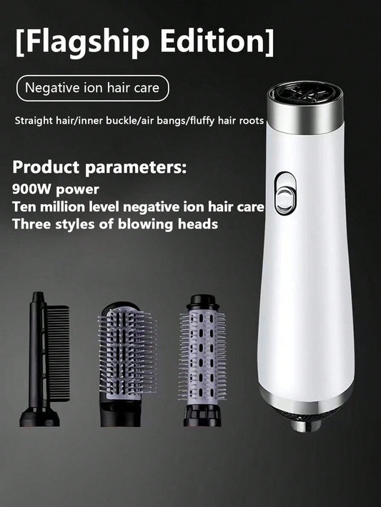 1 Handheld Hair Dryer Hot Air Comb 8899, Handheld Hot Air Comb, Suitable For Home Use In Hair Styling