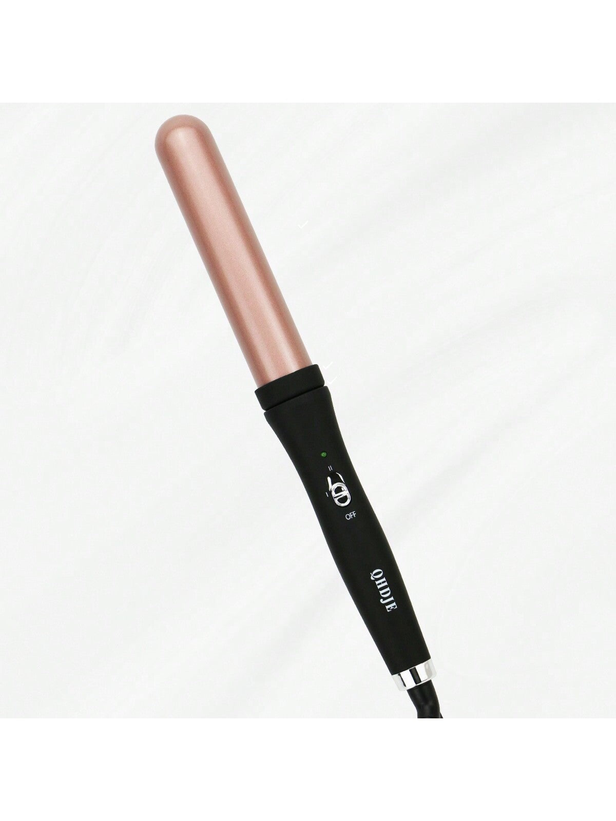 32mm/1-1/4in Rotating Hair Curling Iron With Thermostat And Hair Protective Function