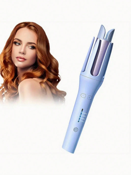 32mm Fully Automatic Hair Curling Iron, Suitable For Dormitory. Convenient And Time-Saving. Perfect Big Curls Or Waves Looks For Goddess With High Temperature Protection Function. Home Use